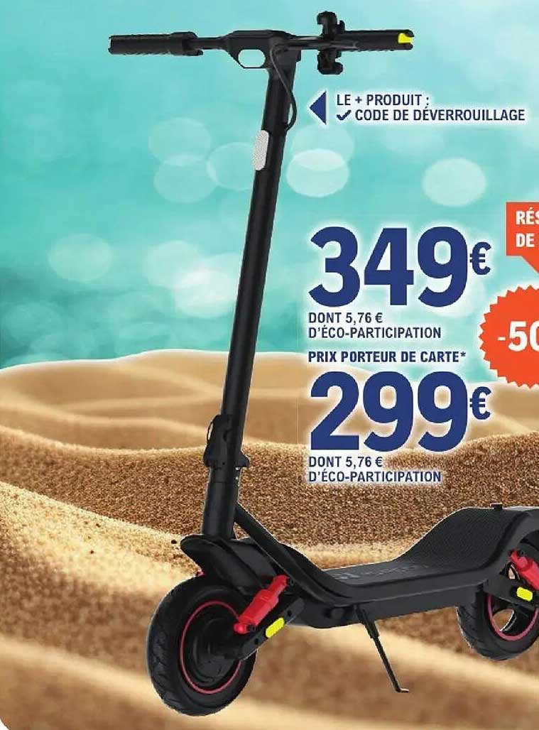 LE + PRODUIT : CODE DE DÉVERROUILLAGE
