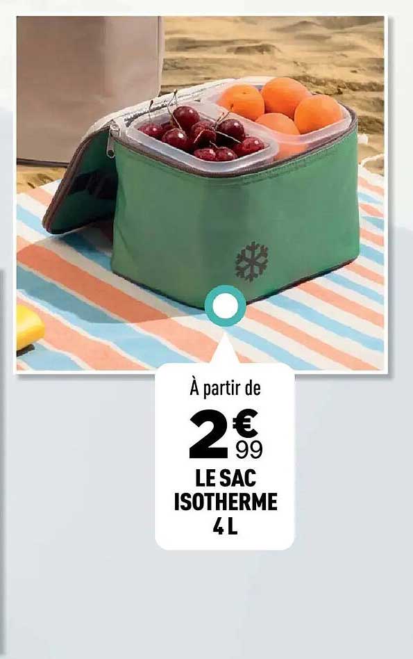 LE SAC ISOTHERME 4L