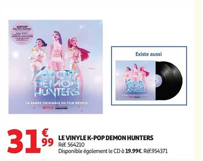 LE VINYLE K-POP DEMON HUNTERS