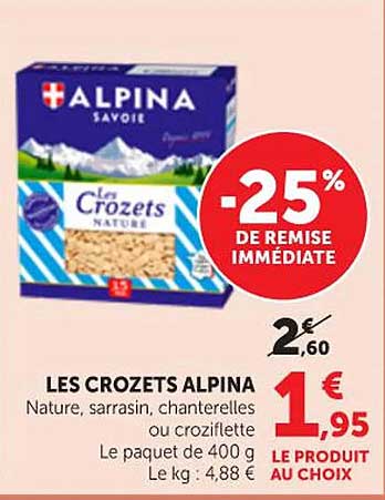 LES CROZETS ALPINA