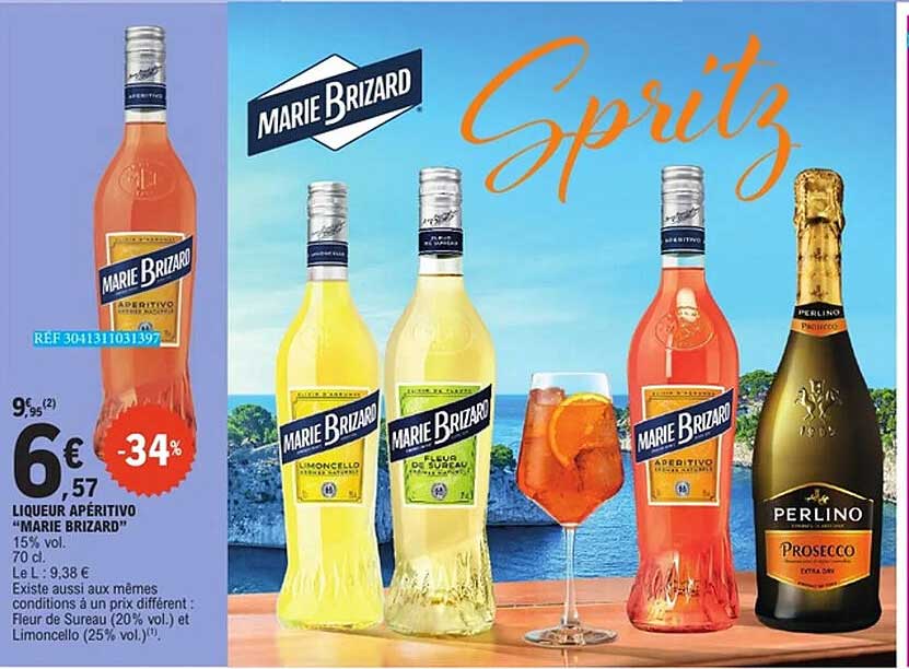 LIQUEUR APÉRITIVO “MARIE BRIZARD”