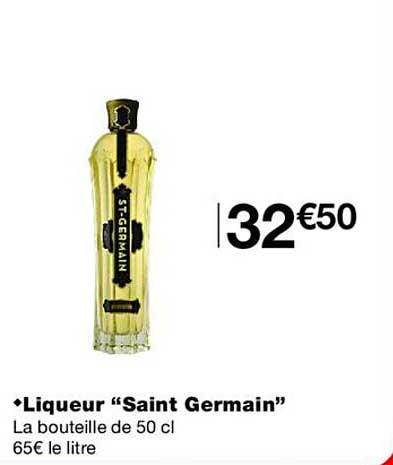 Liqueur “Saint Germain”