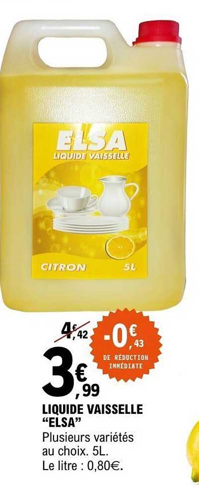 LIQUIDE VAISSELLE “ELSA”