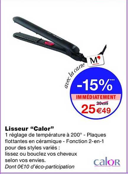 Lisseur “Calor”