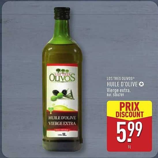 LOS TRES OLIVOS® HUILE D’OLIVE Vierge extra. Réf. 5006789