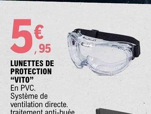 LUNETTES DE PROTECTION “VITO”