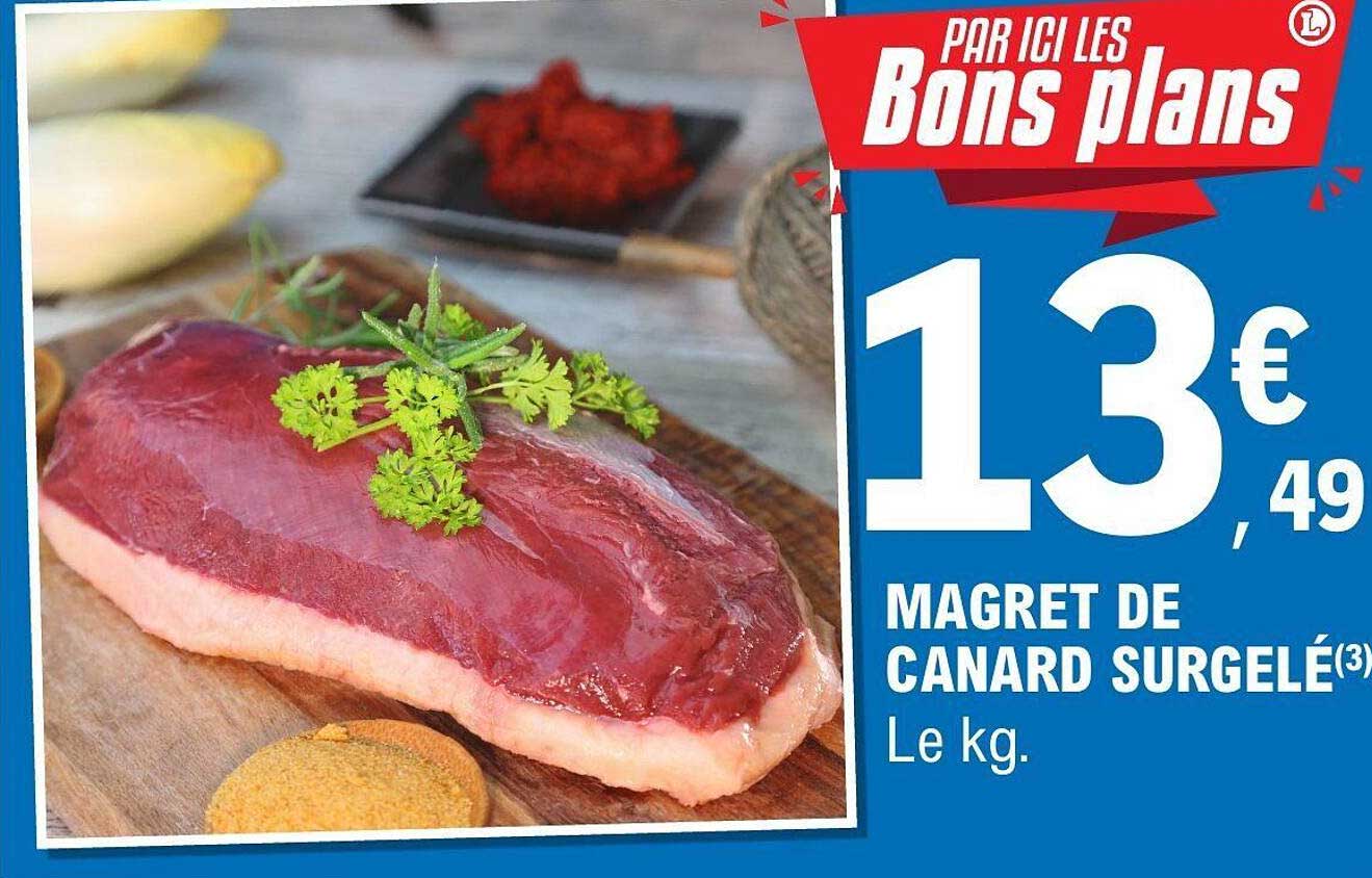 MAGRET DE CANARD SURGELÉ(3)