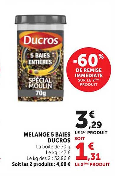 MELANGE 5 BAIES DUCROS
