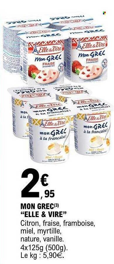 MON GREC “ELLE & VIRE”