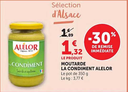 MOUTARDE LA CONDIMENT ALELOR