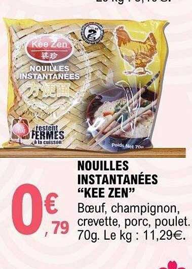 NOUILLES INSTANTANÉES "KEE ZEN"
