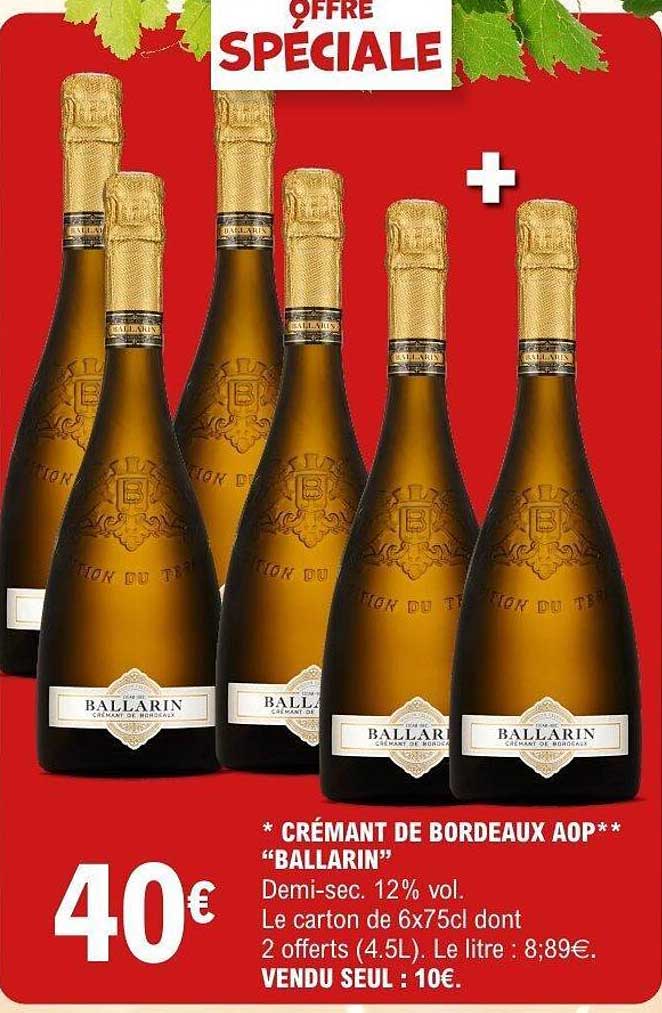 OFFRE SPECIALE