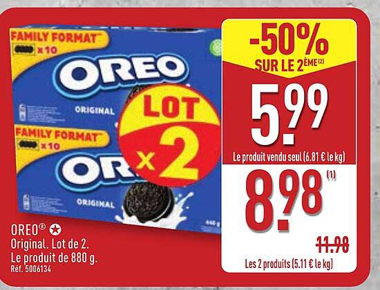 OREO® Original. Lot de 2.