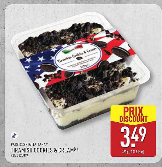 PASTICCERIA ITALIANA TIRAMISU COOKIES & CREAM(A)
