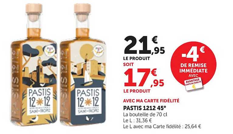PASTIS 1212 45°