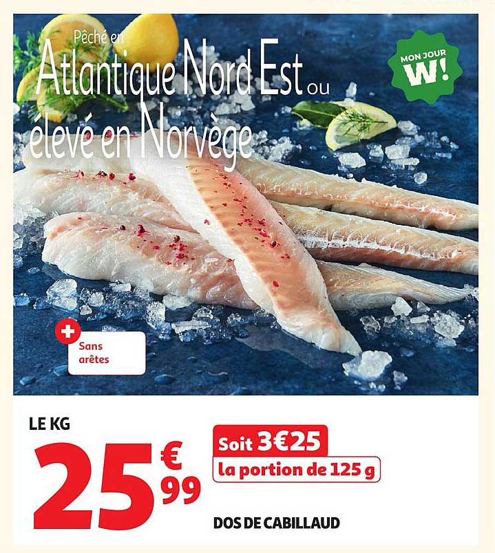 Pêché en Atlantique Nord Est ou élevé en Norvège