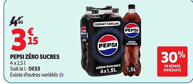 PEPSI ZÉRO SUCRES