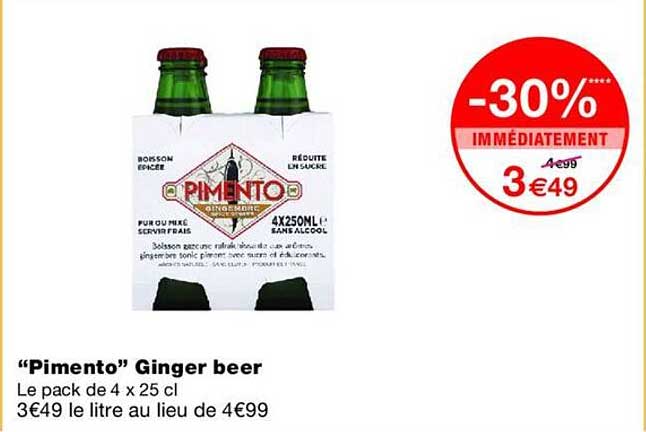 “Pimento” Ginger beer
