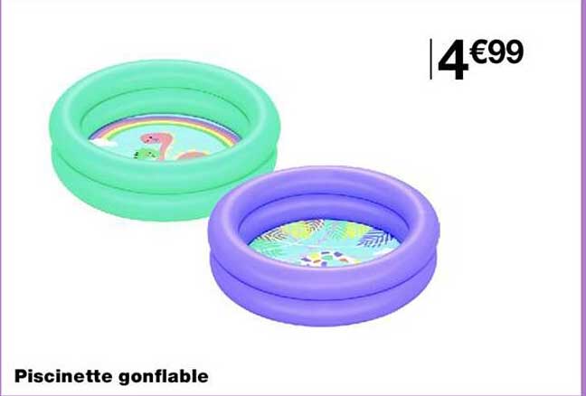 Piscinette gonflable
