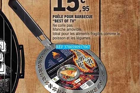 POÊLE POUR BARBECUE "BEST OF TV"