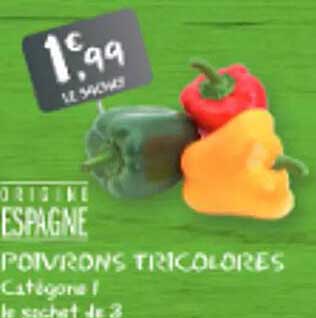 POIVRONS TRICOLORES