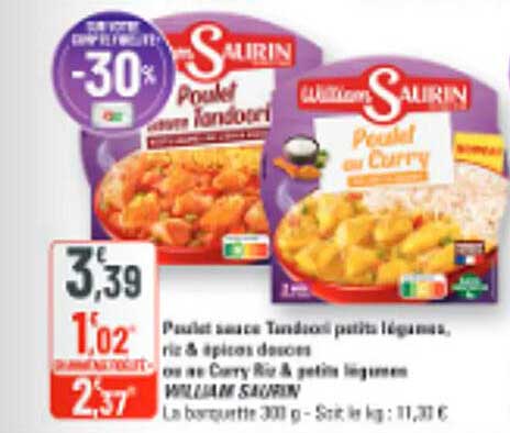Poulet Tandoori
