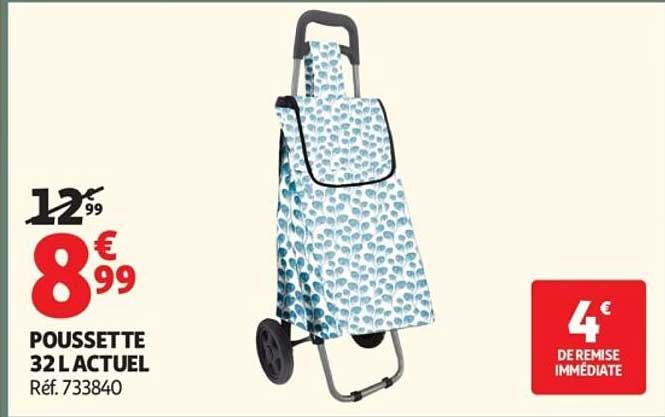POUSSETTE 32 L ACTUEL Réf. 733840