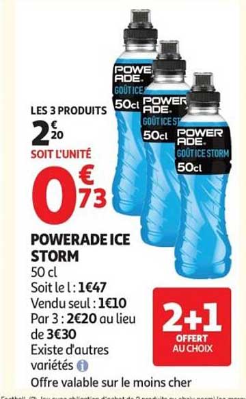 POWERADE ICE STORM 50 cl