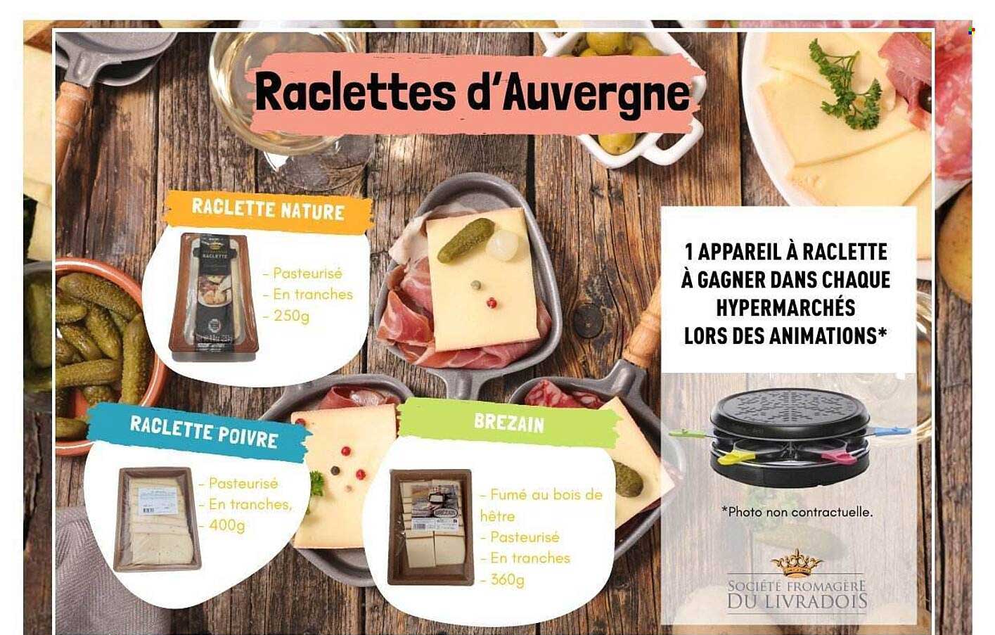 Raclettes d’Auvergne