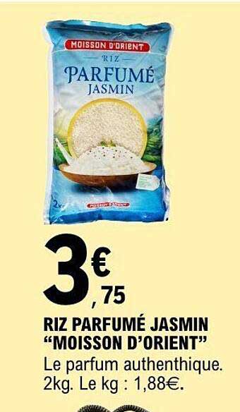 RIZ PARFUMÉ JASMIN "MOISSON D’ORIENT"