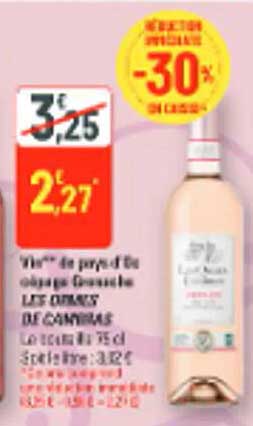 Rosé d'une cuvée française LES DOMAINE DE CANA