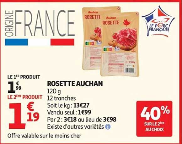 ROSETTE AUCHAN