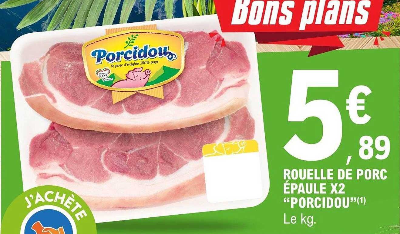 ROUELLE DE PORC ÉPAULE X2 “PORCIDOU”(1)