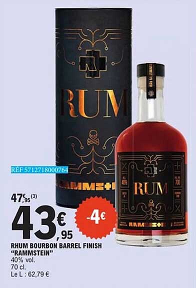 RUM BOURBON BARREL FINISH “RAMMSTEIN”