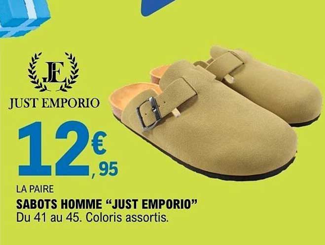 SABOTS HOMME “JUST EMPORIO”