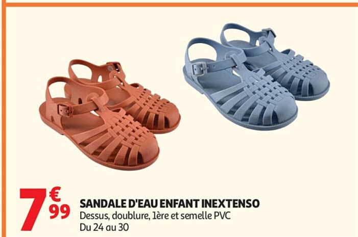 SANDALE D'EAU ENFANT INEXTENSO