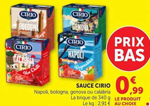 SAUCE CIRIO