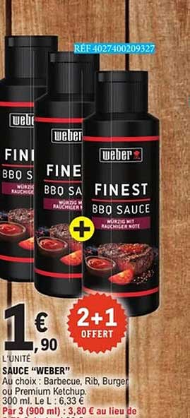 SAUCE "WEBER"
