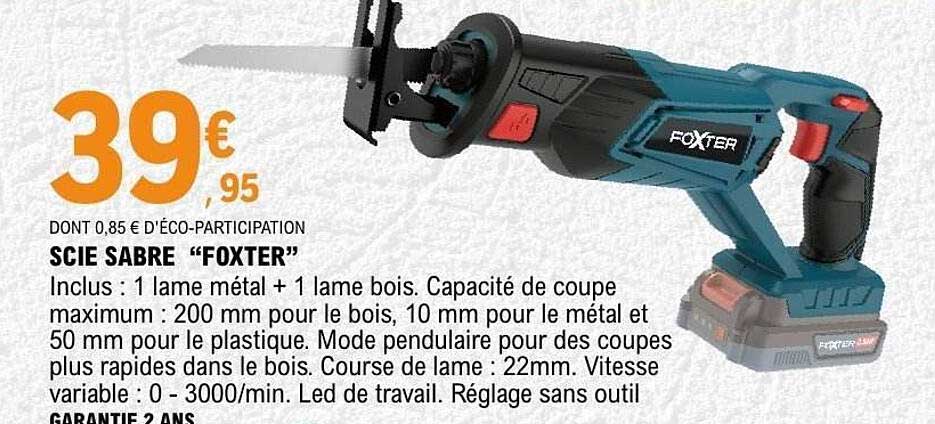 SCIE SABRE “FOXTER”