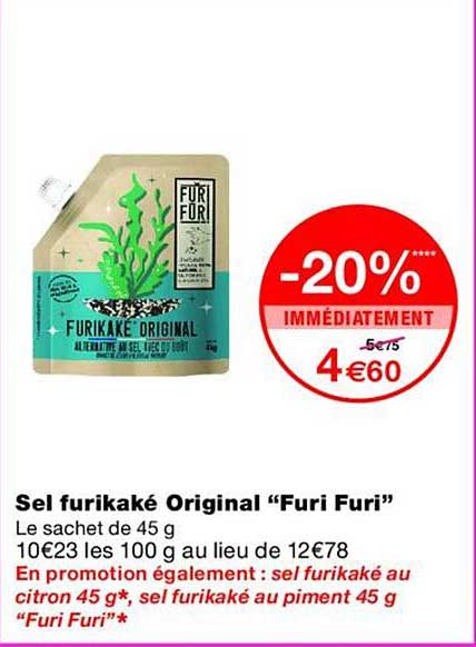 Sel furikaké Original “Furi Furi”