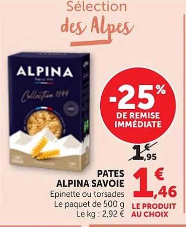 Sélection des Alpes