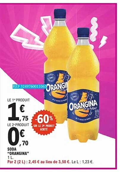 SODA “ORANGINA”