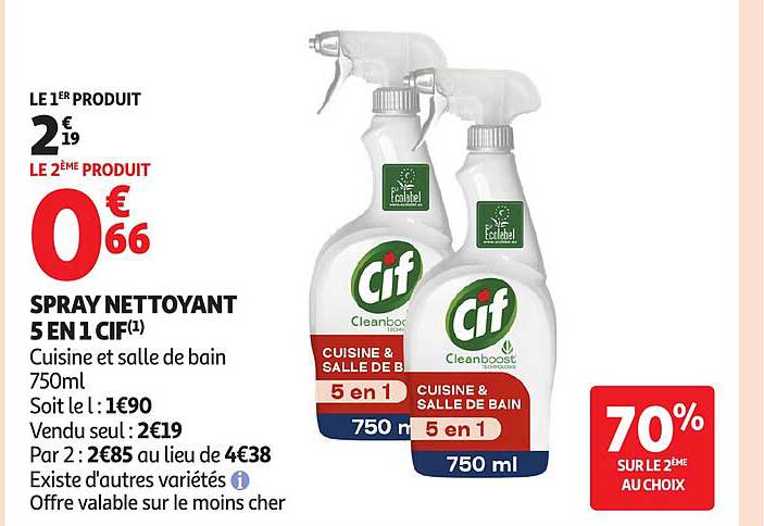 SPRAY NETTOYANT 5 EN 1 CIF