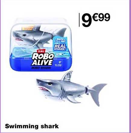 Swimming shark