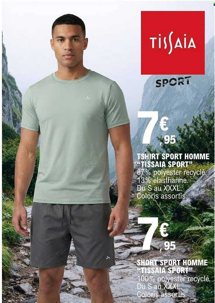 T-shirt sport homme "Tissaia Sport"
