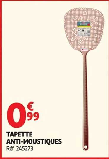 TAPETTE ANTI-MOUSTIQUES Réf. 245273