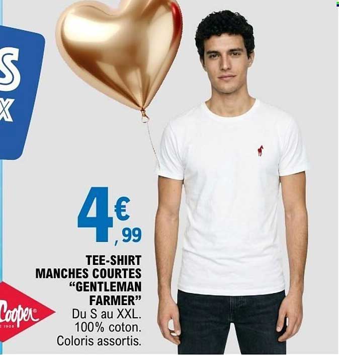 TEE-SHIRT MANCHES COURTES “GENTLEMAN FARMER”