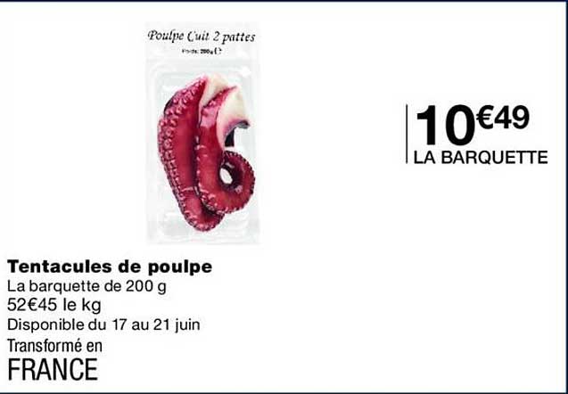 Tentacules de poulpe