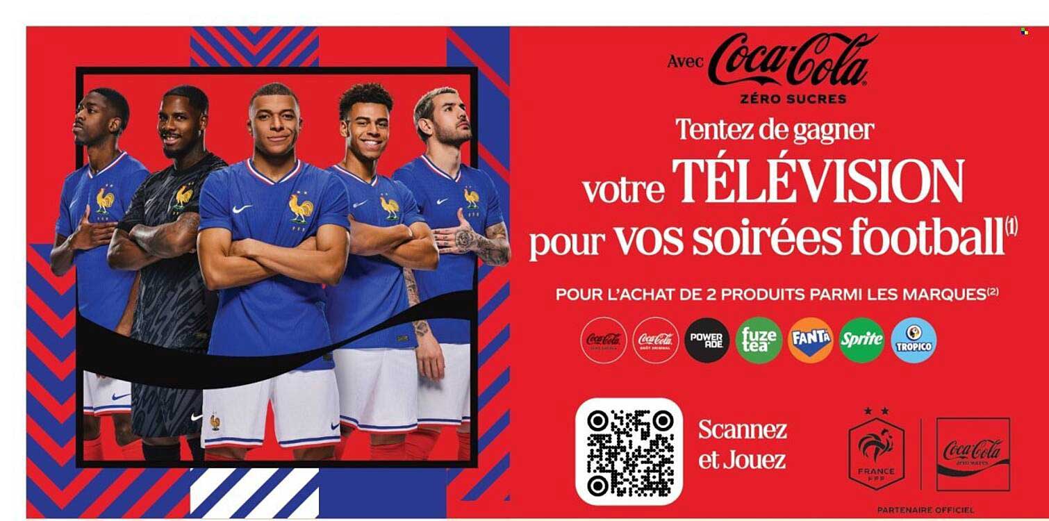 Tentez de gagner votre TÉLÉVISION pour vos soirées football