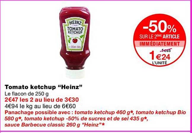 Tomato ketchup “Heinz”